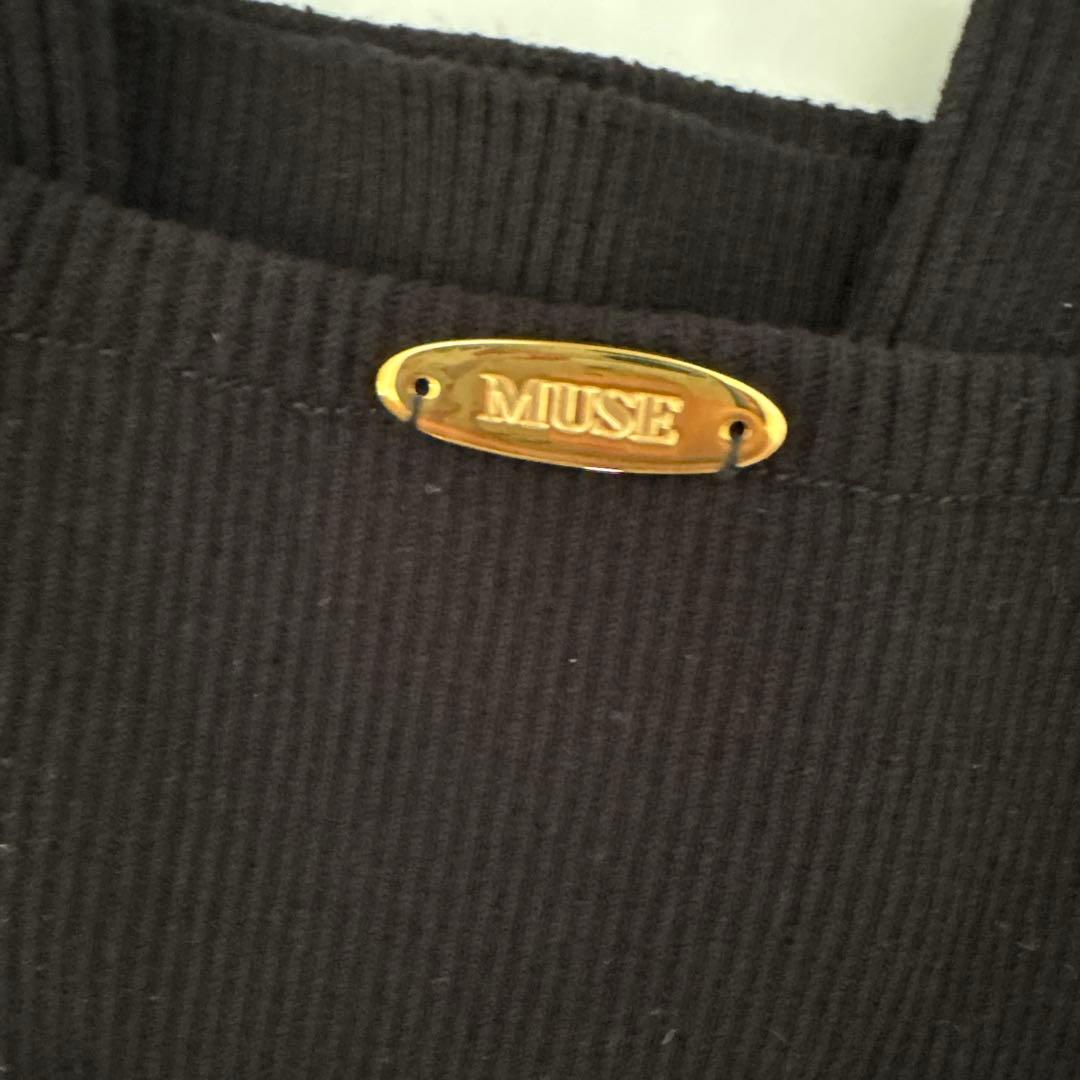 ドゥーズィエムクラス　diner b ribタンクトップ　ブラック