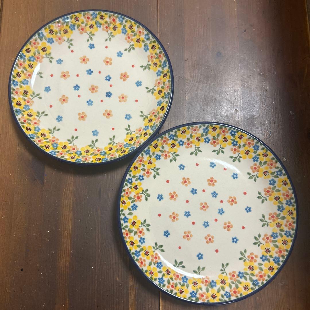 Ceramika Artystyczna 20㎝　プレート　２枚　ポルトガル製