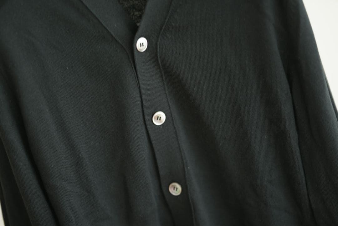 15aw コムデギャルソン オムプリュス 断ち切り デザイン カーディガン