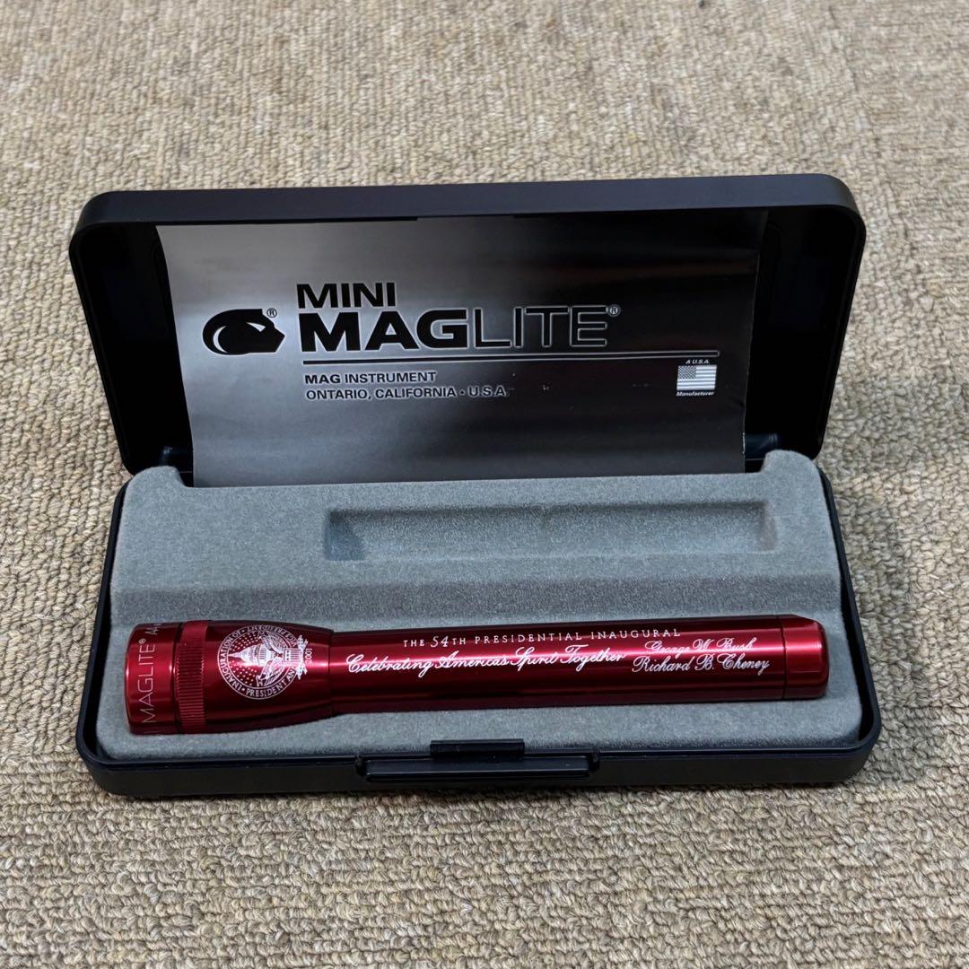 限定品刻印モデル●MAG‐LITEマグライト ミニマグライト2AA 単三2本●