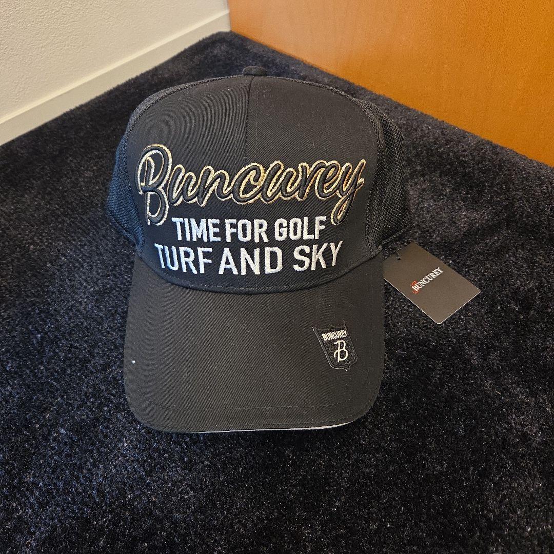 【新品未使用】【有名プロサイン付】BUNCUREYゴルフキャップ