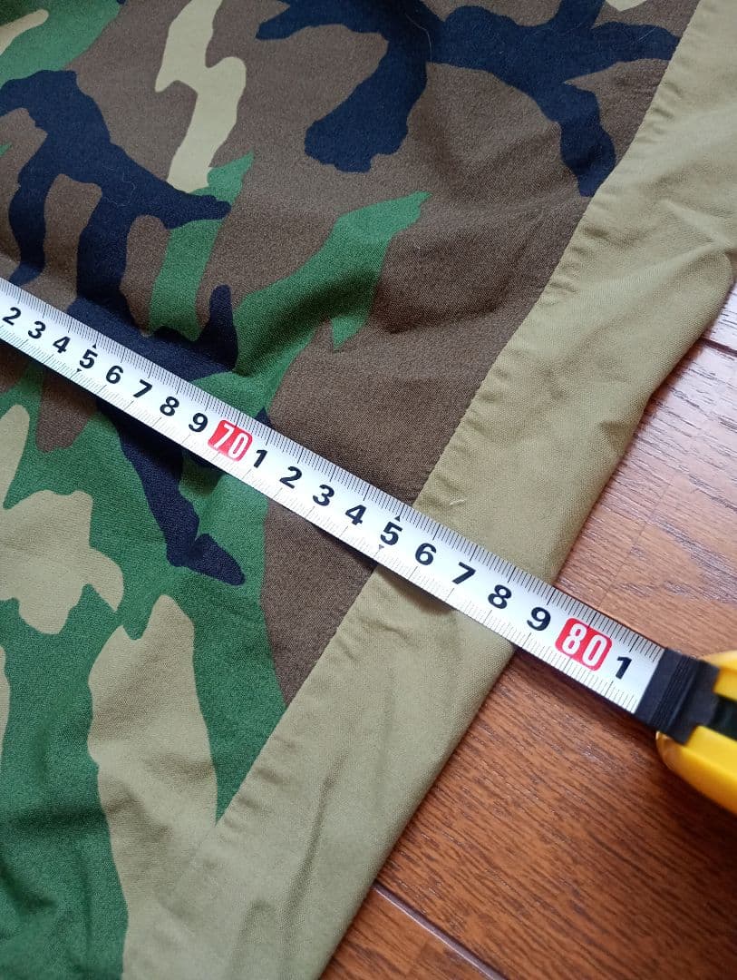 迷彩柄の寝袋カバー　GORE-TEX（中古品）