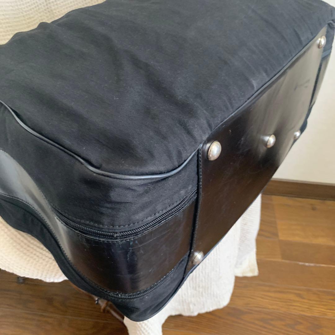 ◇ GUCCI グッチ ボストンバッグ トラベルバッグ キャンバス×レザー ◇