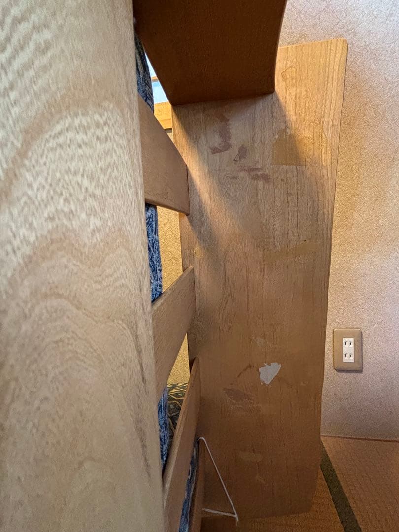 青と白の幾何学模様 2.3人掛けソファ