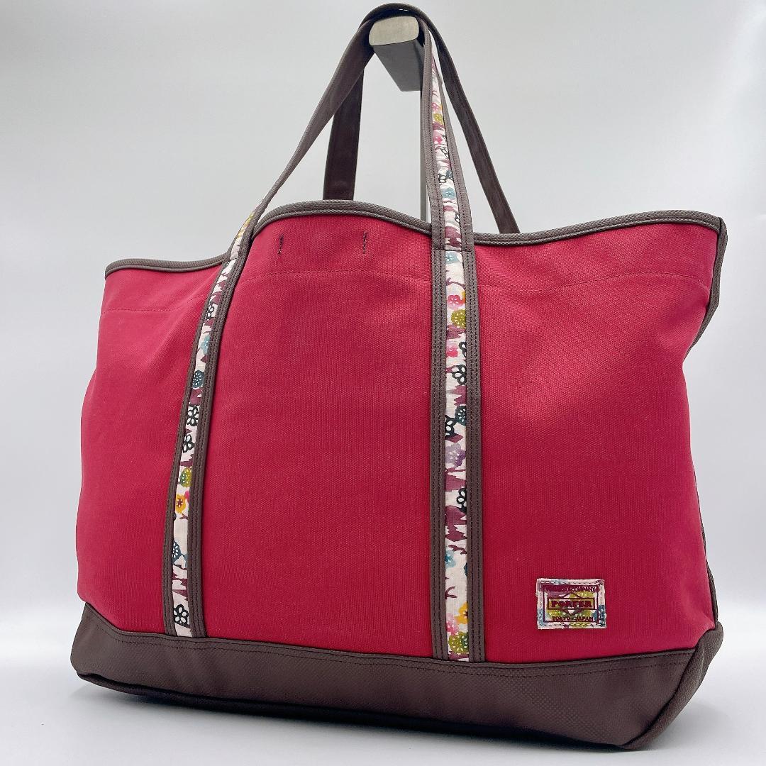 極美品 PORTER ポーターガール ボーイフレンド トートバッグ f597