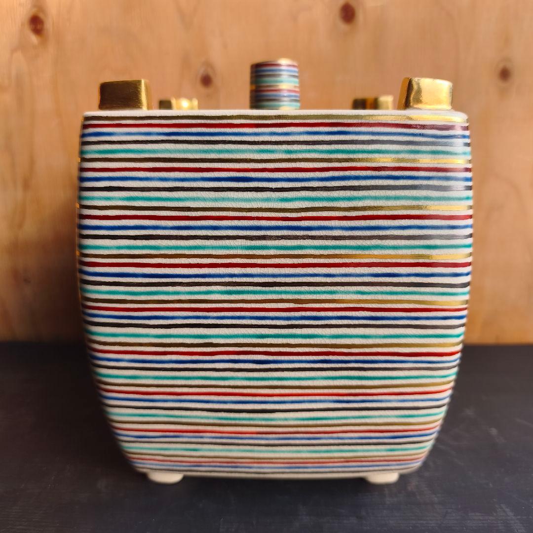 水指 水差し 平安 手塚桐鳳作 糸巻 茶道 茶道具 煎茶 漆器