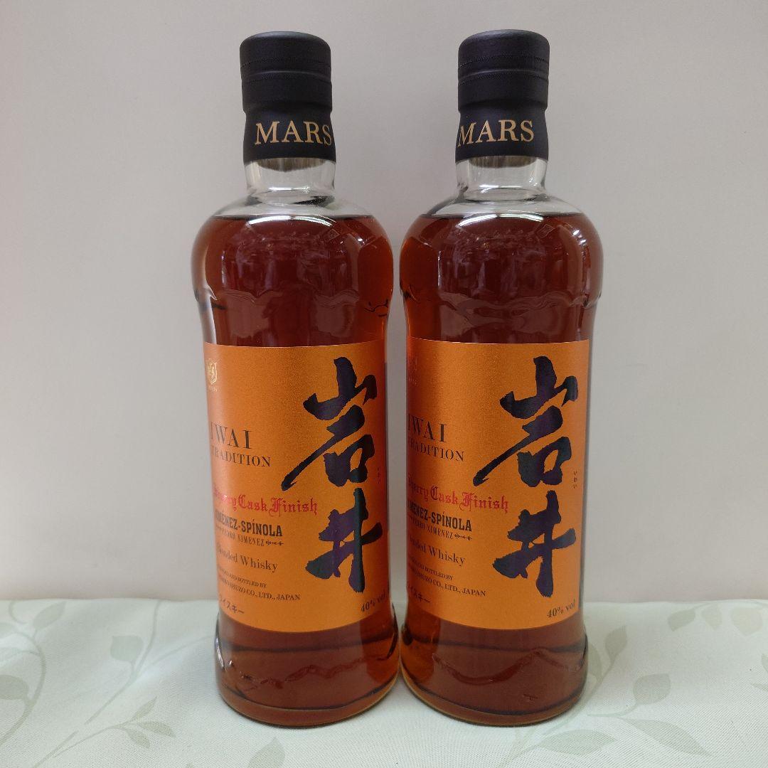 ウイスキー　MARS 岩井トラディション　シェリーカスクフィニッシュ　2本セット