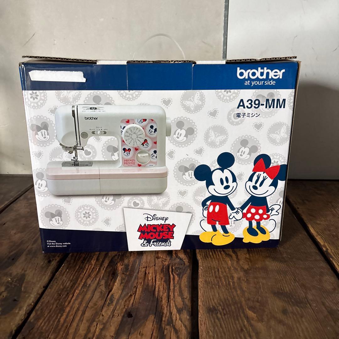 美品ブラザー 電子ミシン ミシン A39-MM ディズニー ミッキーマウスモデル