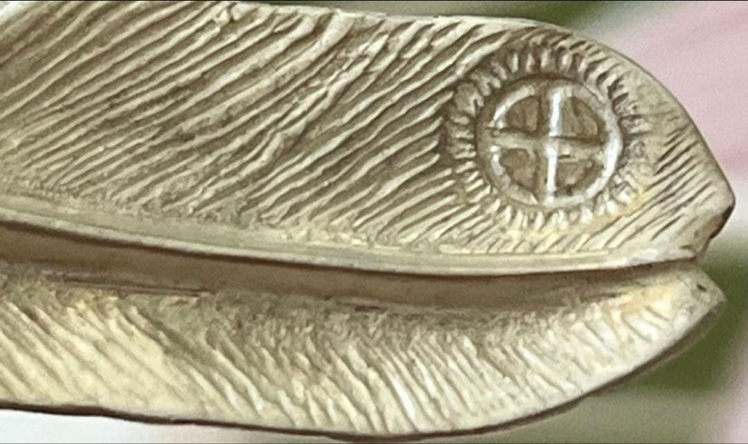 ❗️激レア　古品❗️十の刻印　年代品　　　　　　ヴィンテージフェザー