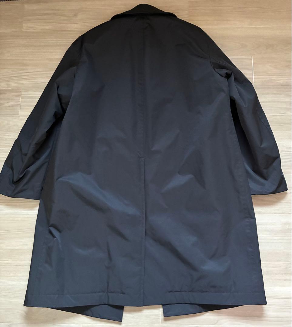 ユニクロ +J パデッドオーバーサイズステンカラーコート ブラック S