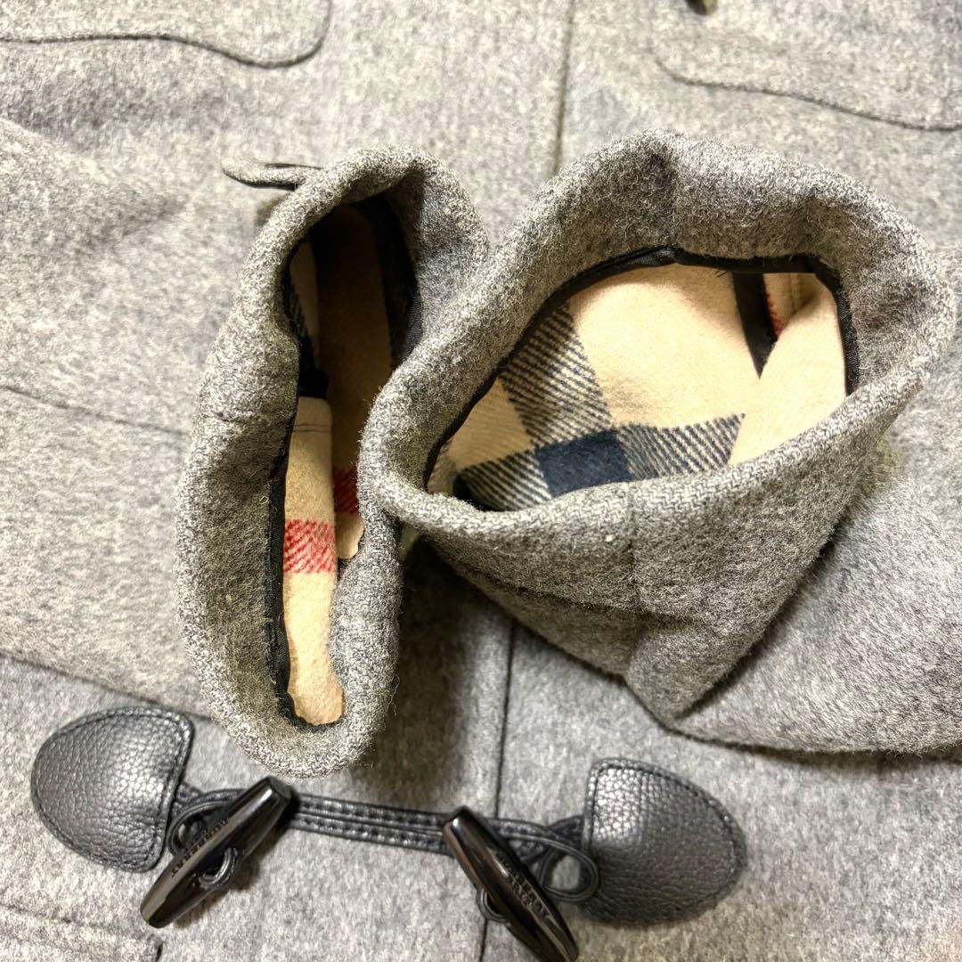 BURBERRY BRIT バーバリーブリット　ダッフルコートグレー　Ｍ