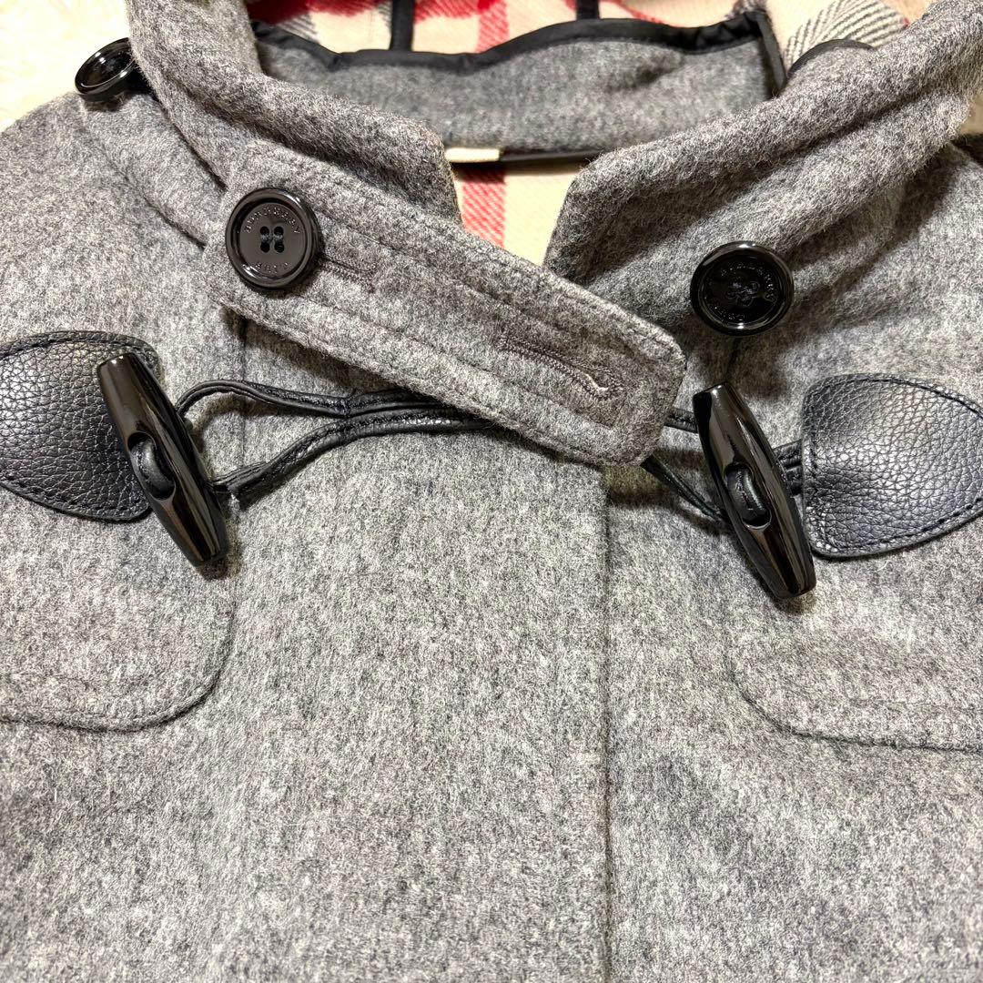 BURBERRY BRIT バーバリーブリット　ダッフルコートグレー　Ｍ