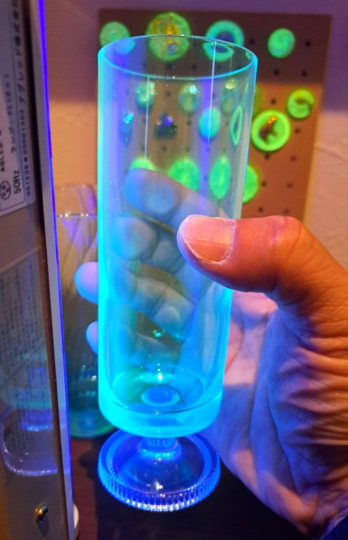 【希少】ウランガラス　大正アンティーク　大正時計　まとめ売り　発光　レトロ