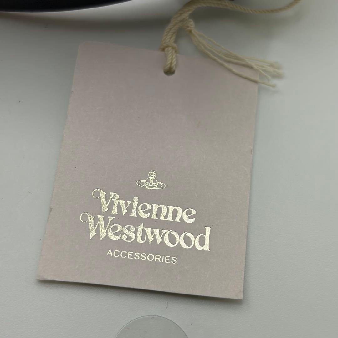 【未使用】Vivienne Westwood☆レザー ベルト 黒/赤