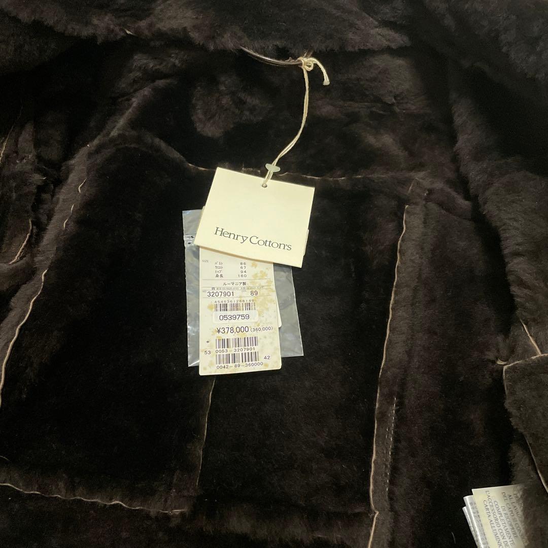 本日のみお値下げ激安！♡新品未使用⭐︎Henry Cotton's羊皮