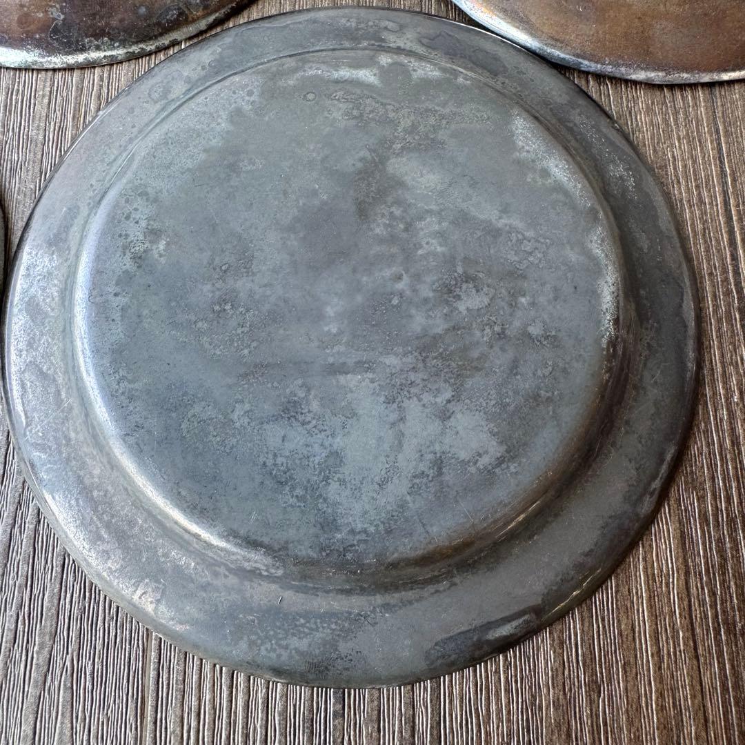 銀製？　食器　小皿　5枚　重量392g