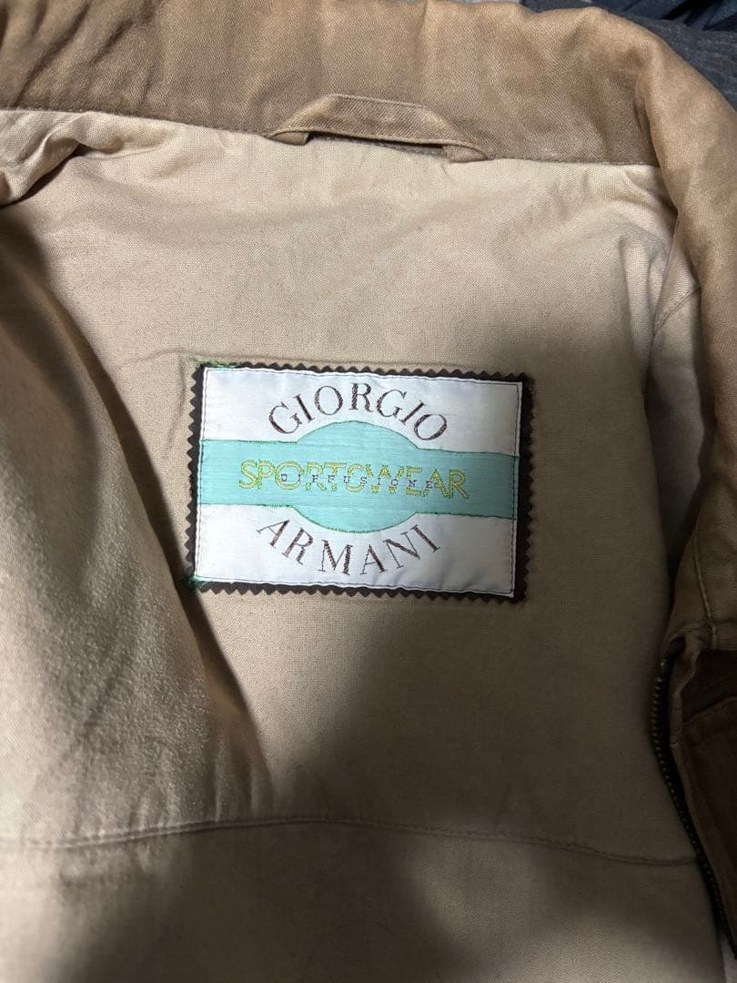 archive giorgio armani ジョルジオアルマーニ　ブルゾン