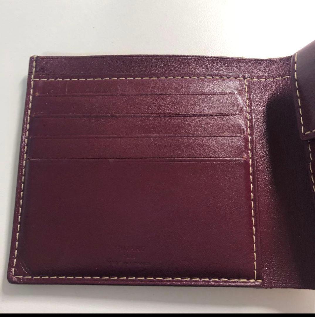 GOYARD ゴヤール　二つ折り財布　バーガンディ　 国内正規品
