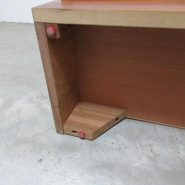 イギリス ビンテージ 家具 Nathan ブックケース 本棚 英国 6166e