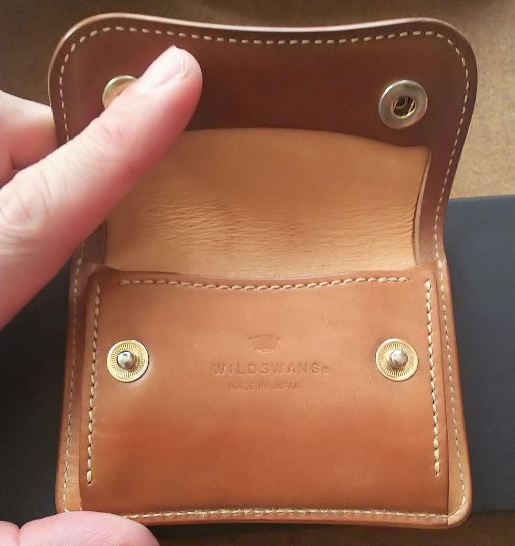 ワイルドスワンズ 国産コードバン タング ナチュラル ganzo