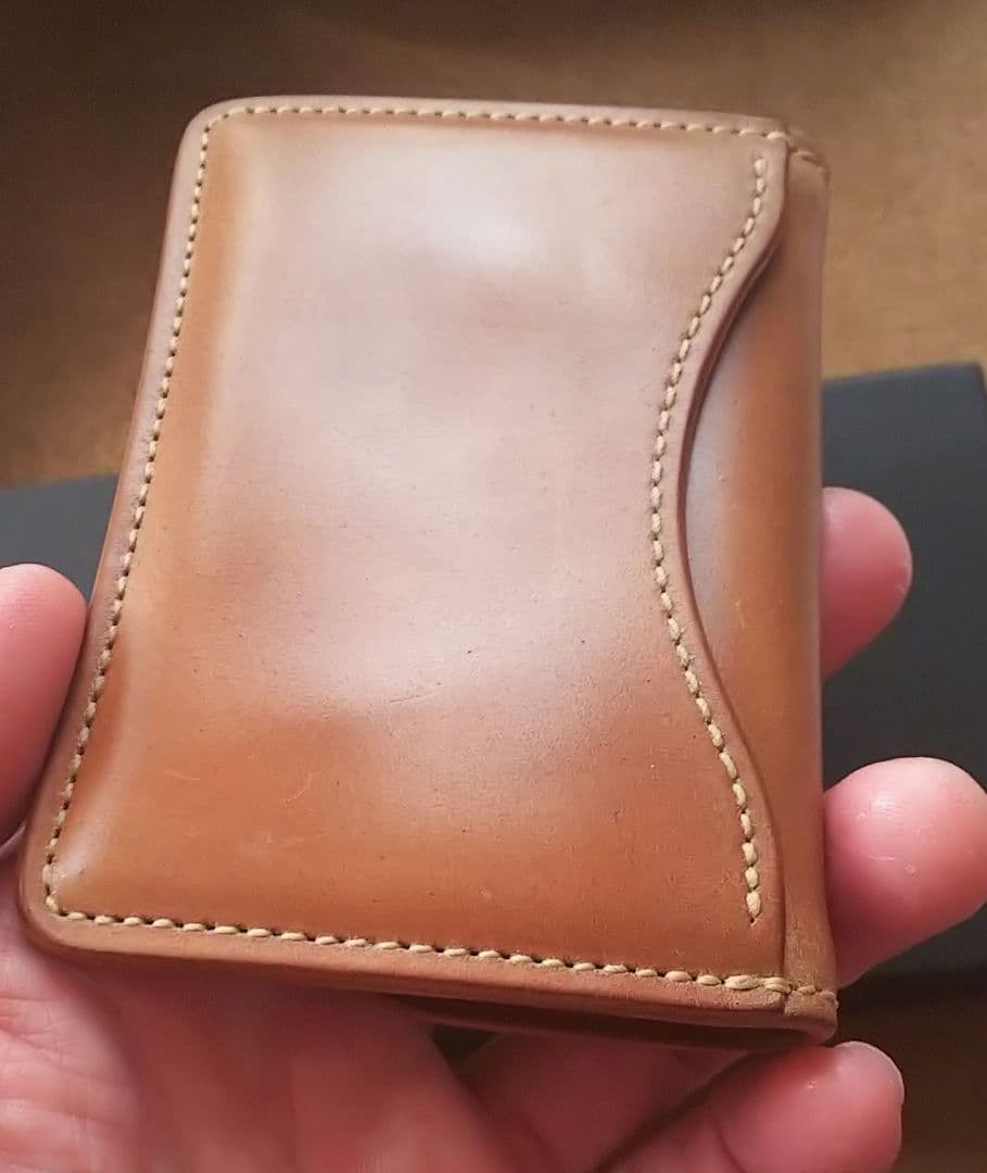 ワイルドスワンズ 国産コードバン タング ナチュラル ganzo