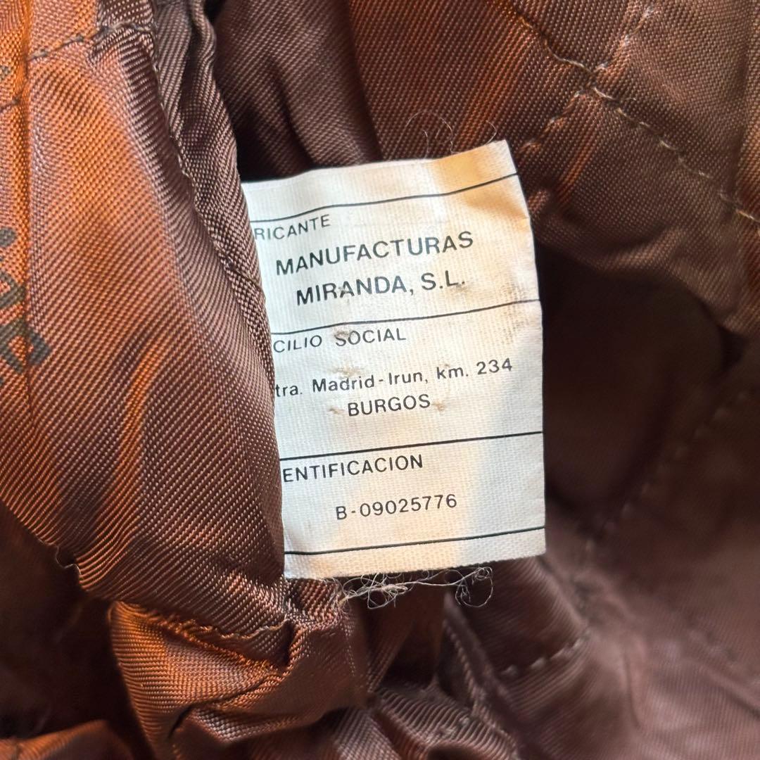 【ユーロビンテージ】レザージャケット 短丈 ブラック 襟付き 黒 ブルゾン