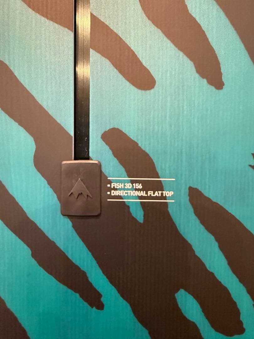 21-22モデル BURTON FISH 3D 156cm チューンナップ済み