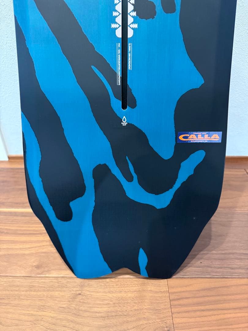 21-22モデル BURTON FISH 3D 156cm チューンナップ済み