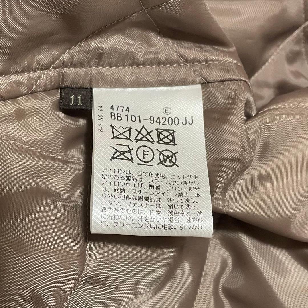 未使用タグ付 リフレクト ライナー付スプリングコート L ベージュ 定価4.1万