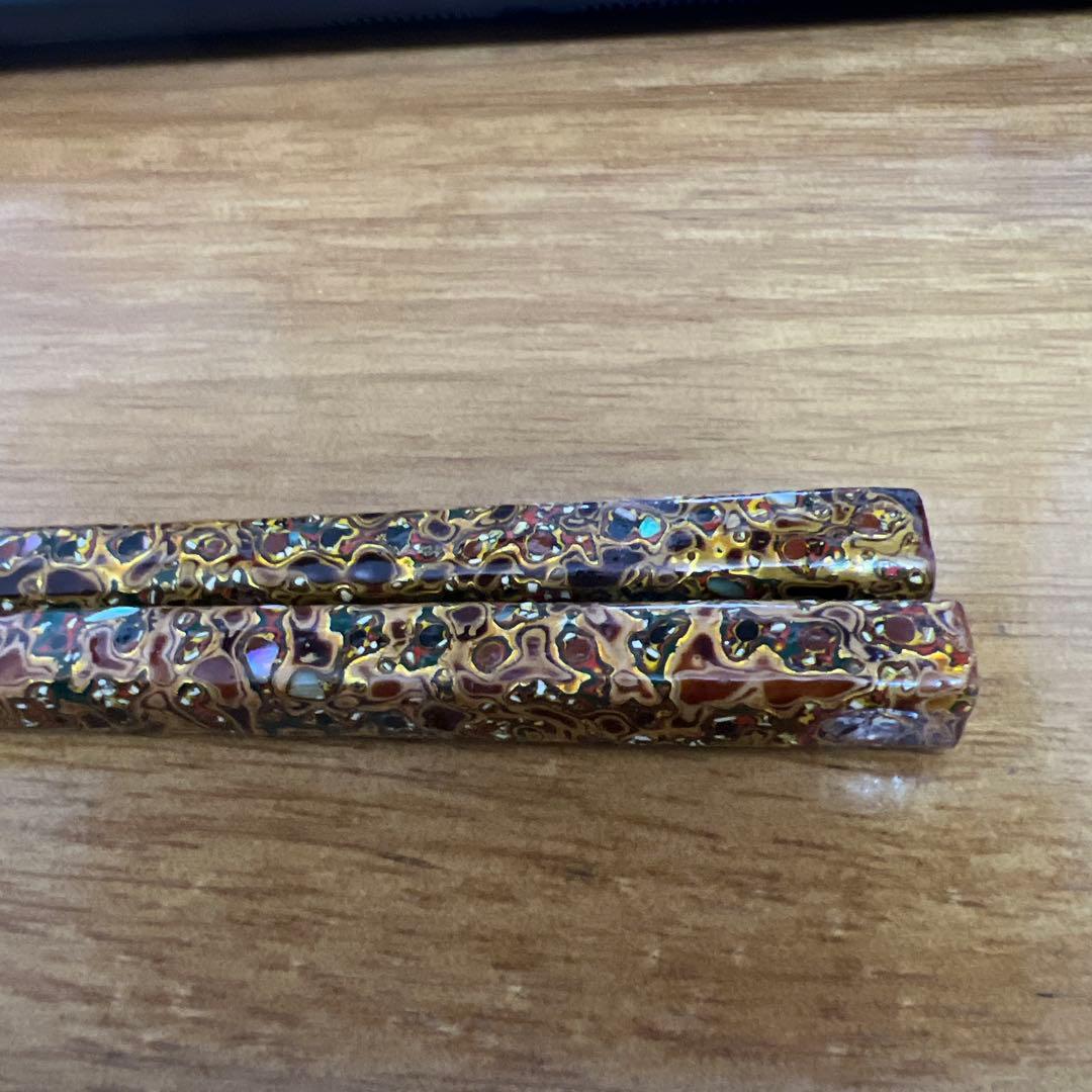 若狭塗箸 本漆•螺鈿箸27cm