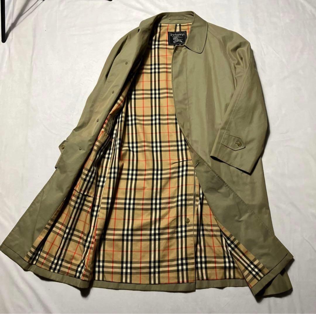 BURBERRY'S バーバリーズ ステンカラーコート 玉虫 L