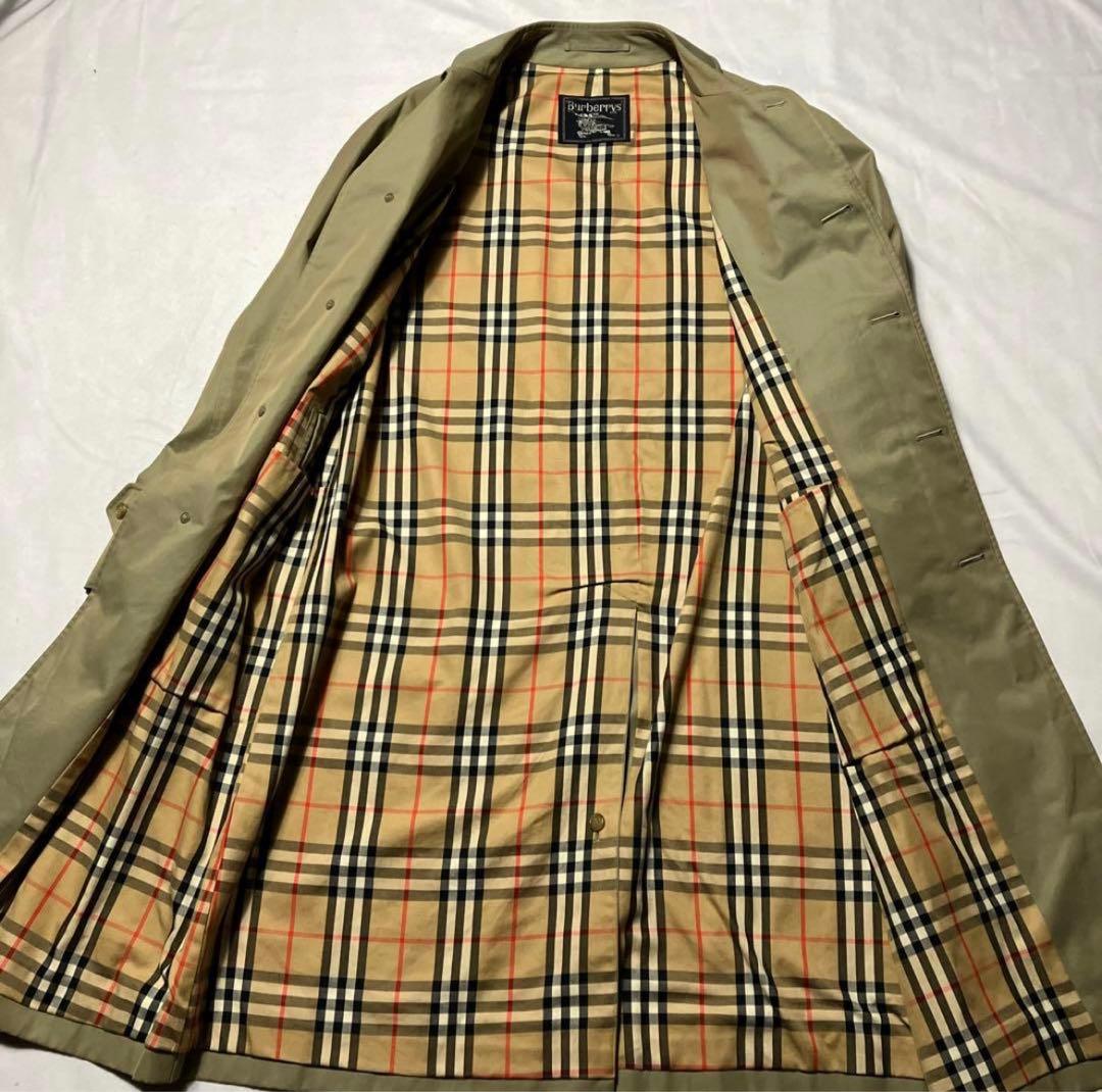 BURBERRY'S バーバリーズ ステンカラーコート 玉虫 L