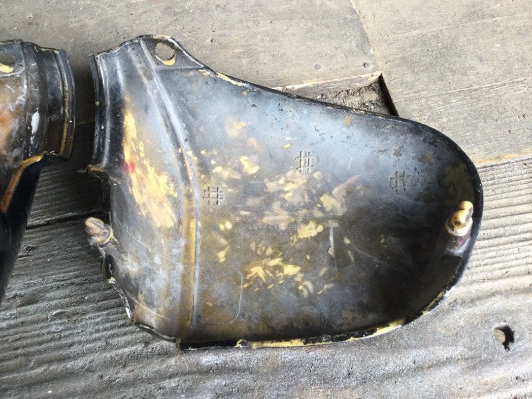 【2】CB400T CB250T 純正 サイドカバー ホーク バブ ホンダ