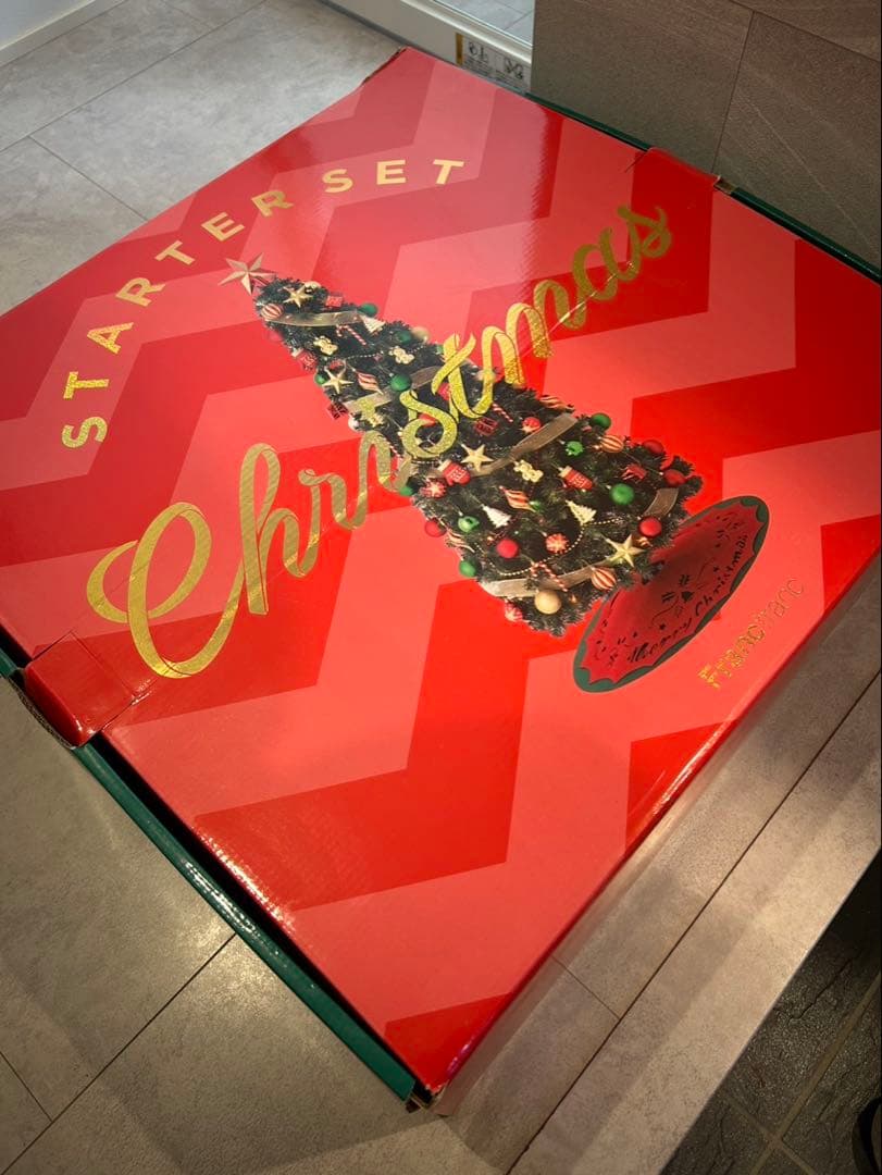Francfranc フランフラン180cm クリスマスツリー オーナメント付き