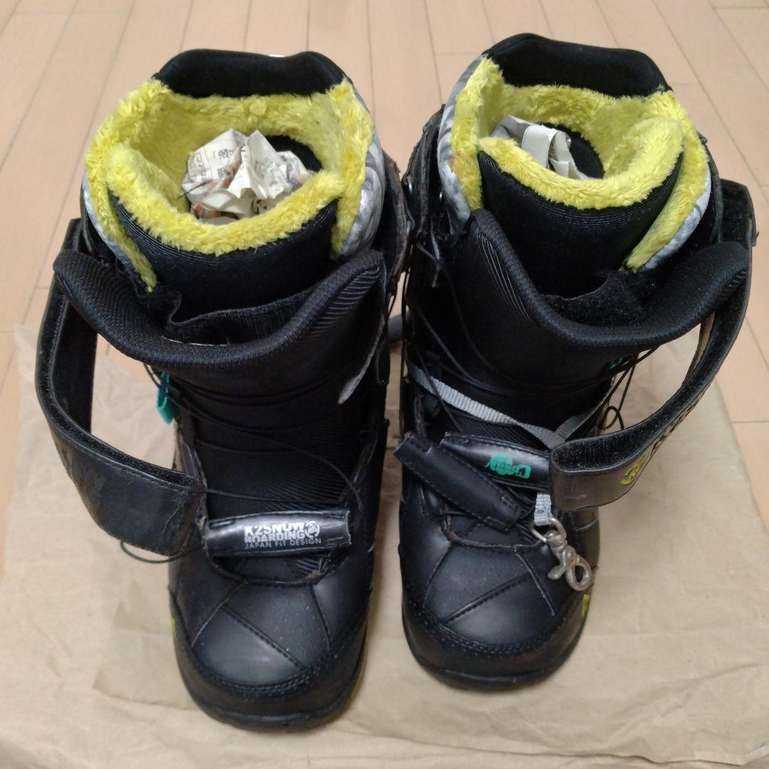 K2 スノーボードブーツ ブラック/イエロー