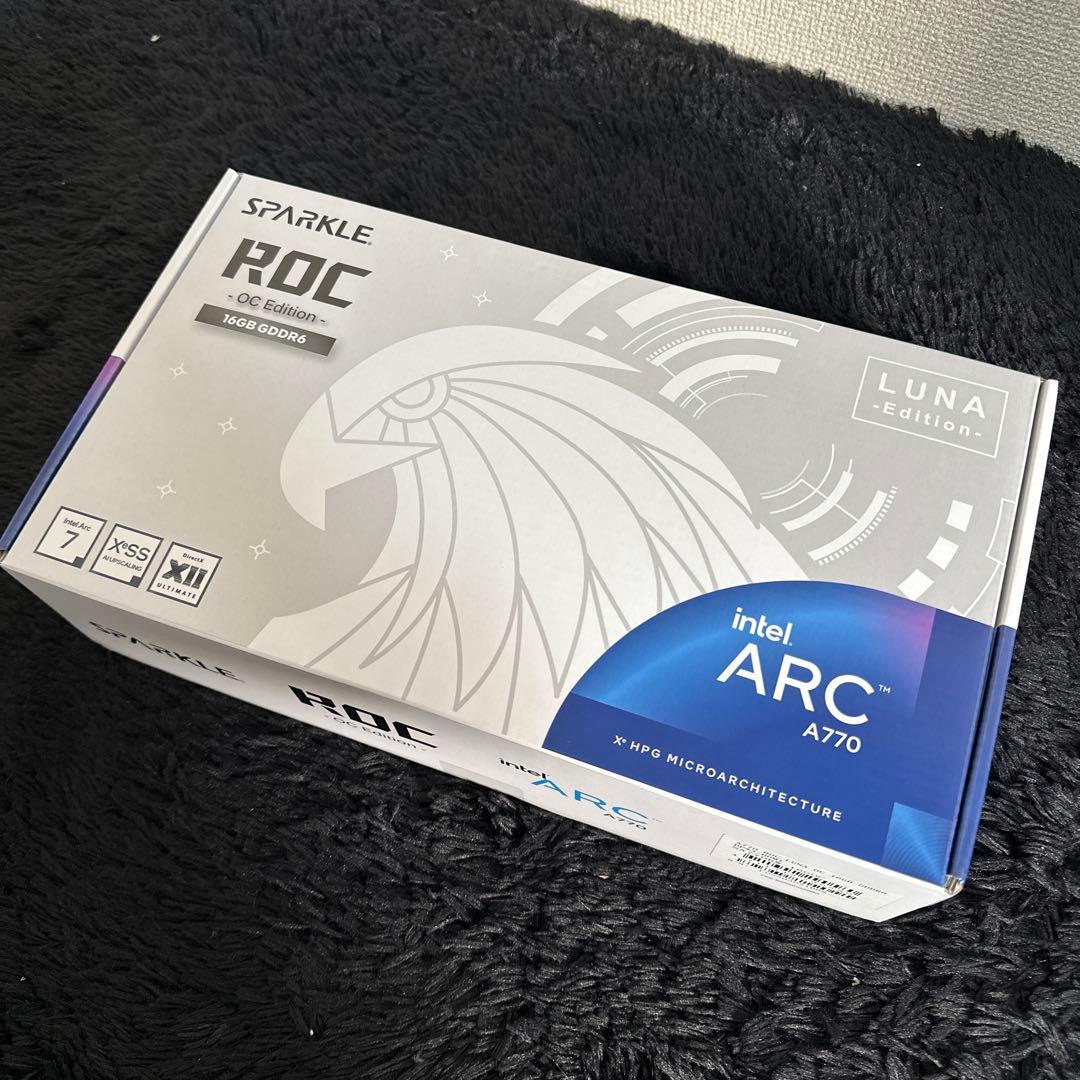 intel ARK A770 16GB グラフィックボード SPARKLE