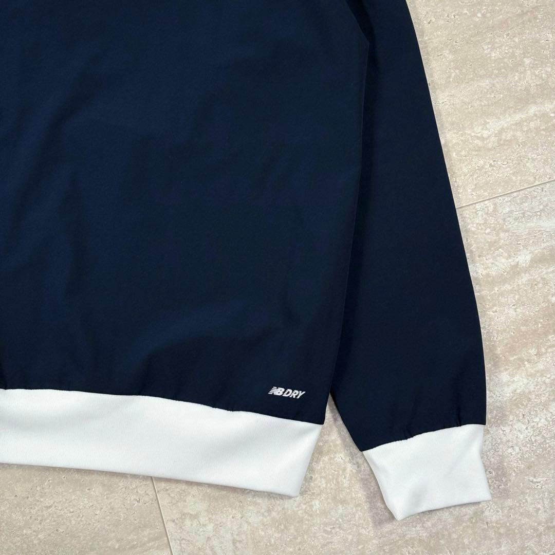 ニューバランス ジャケット　ブルゾン　ネイビー XLサイズ　フルジップ