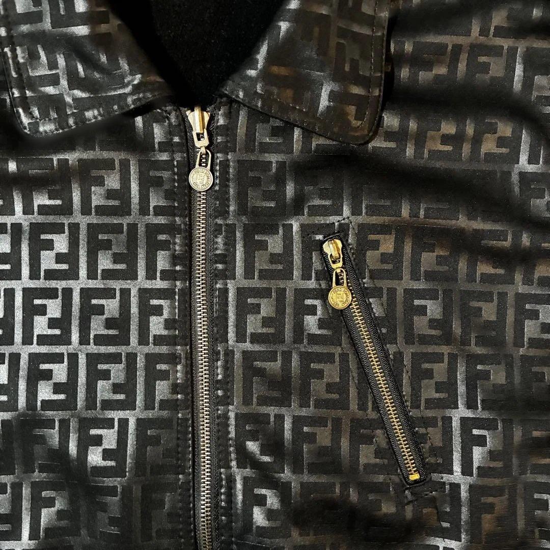 【希少】90s vintage FENDI ズッカ柄　リバーシブル　フェンディ