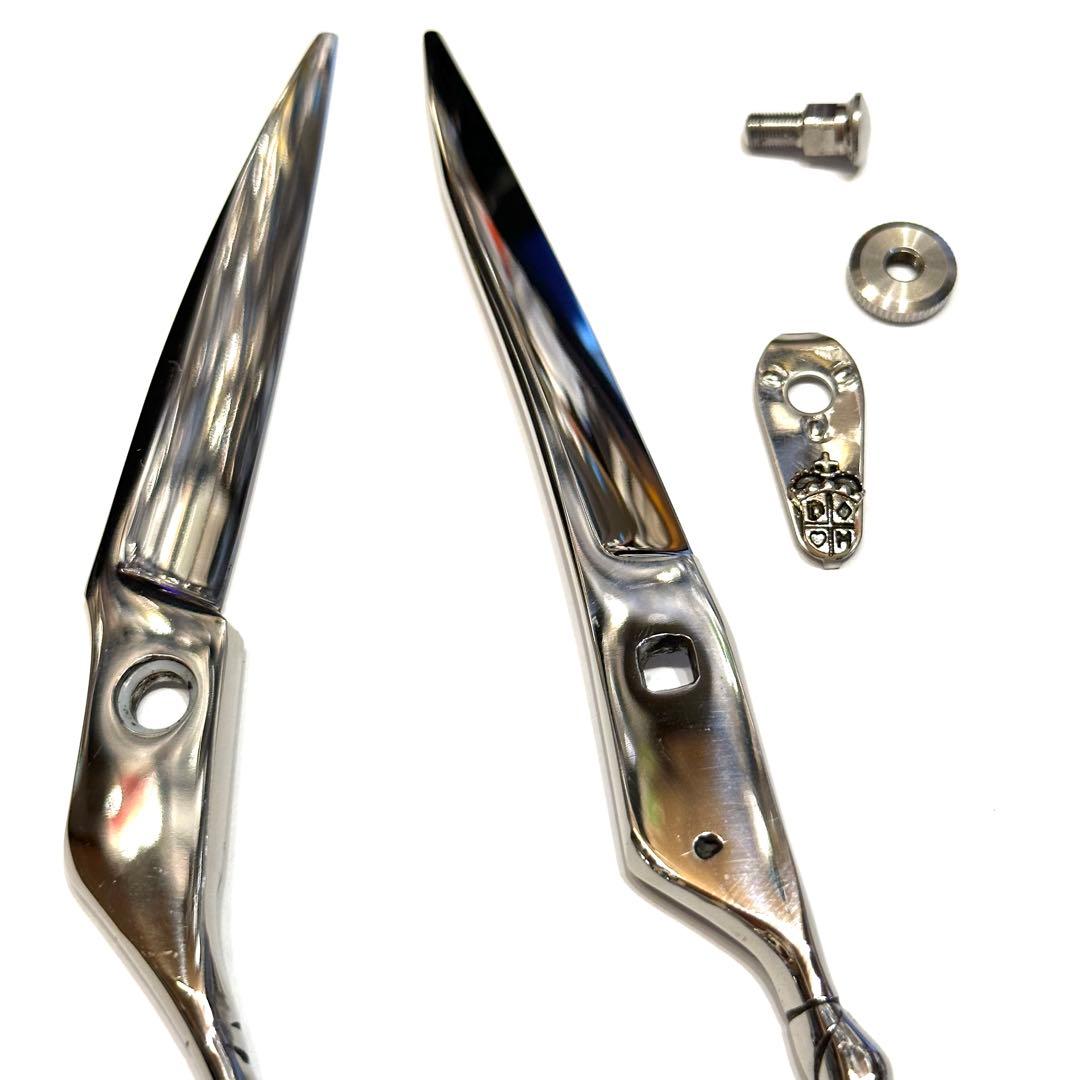 シルバー板バネ カットシザー 6インチ 理容 美容 鋏 シザー ハサミ