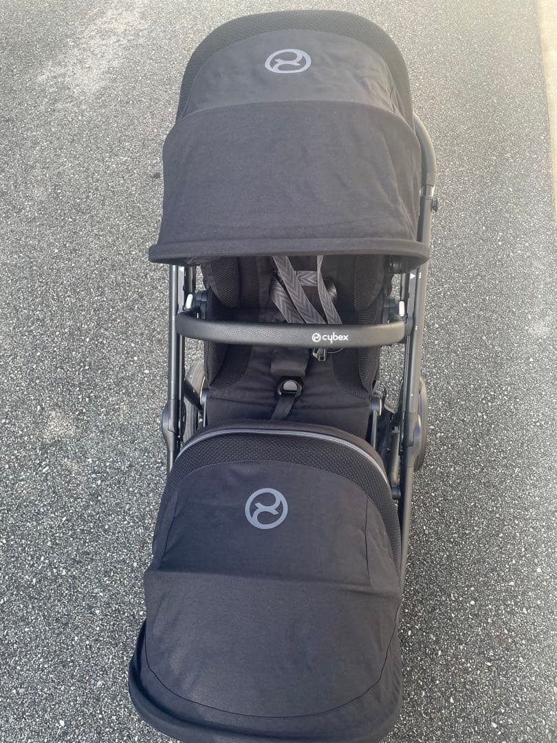 サイベックス ガゼルS ／シートユニット　バスケット付き　 ブラック