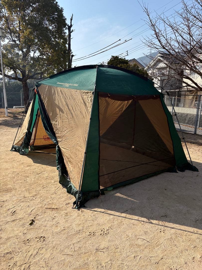 Colemanスクリーンテント　テーブル　椅子二脚セット