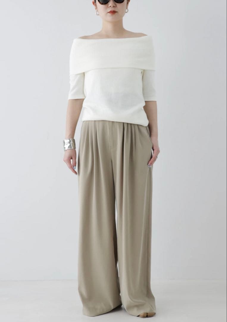 HAUNT ハウント　オフショルショルダートップス 辺見えみり コンテ