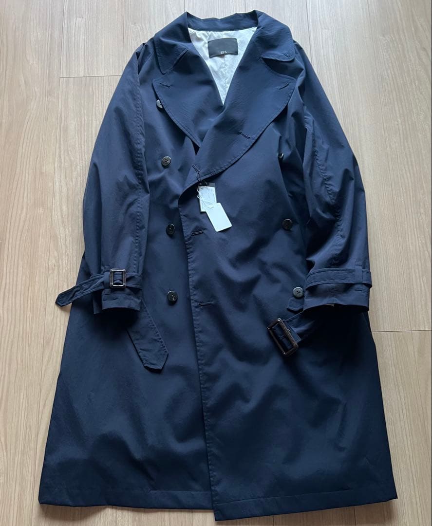 ダヴィンチ 新品 未使用 ES:S エス トレンチコート ネイビー 1