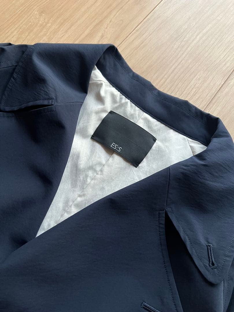 ダヴィンチ 新品 未使用 ES:S エス トレンチコート ネイビー 1
