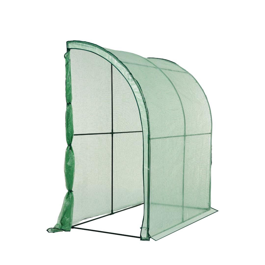 大型ビニール温室 220*120*215CM 左右2段 家庭用 ガーデンハウス