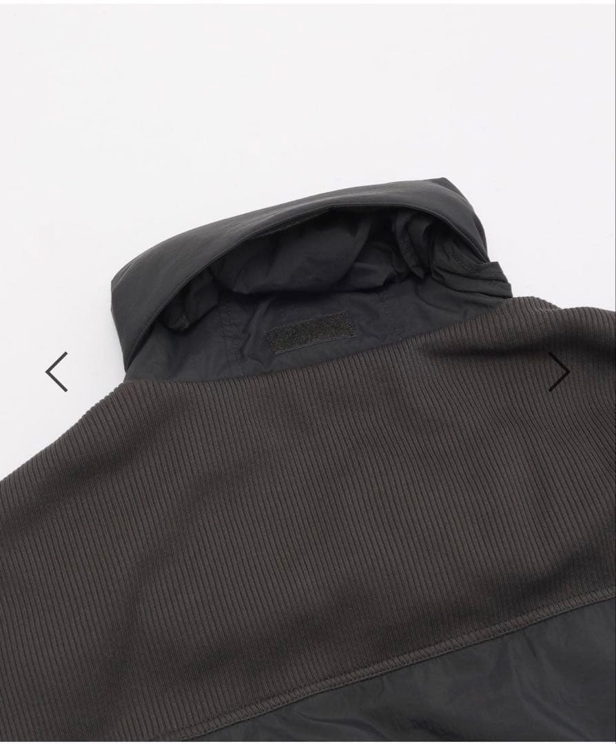 ニコアンド　アライドモンスター切り替えジャケット　L チャコール　新品未使用❣️