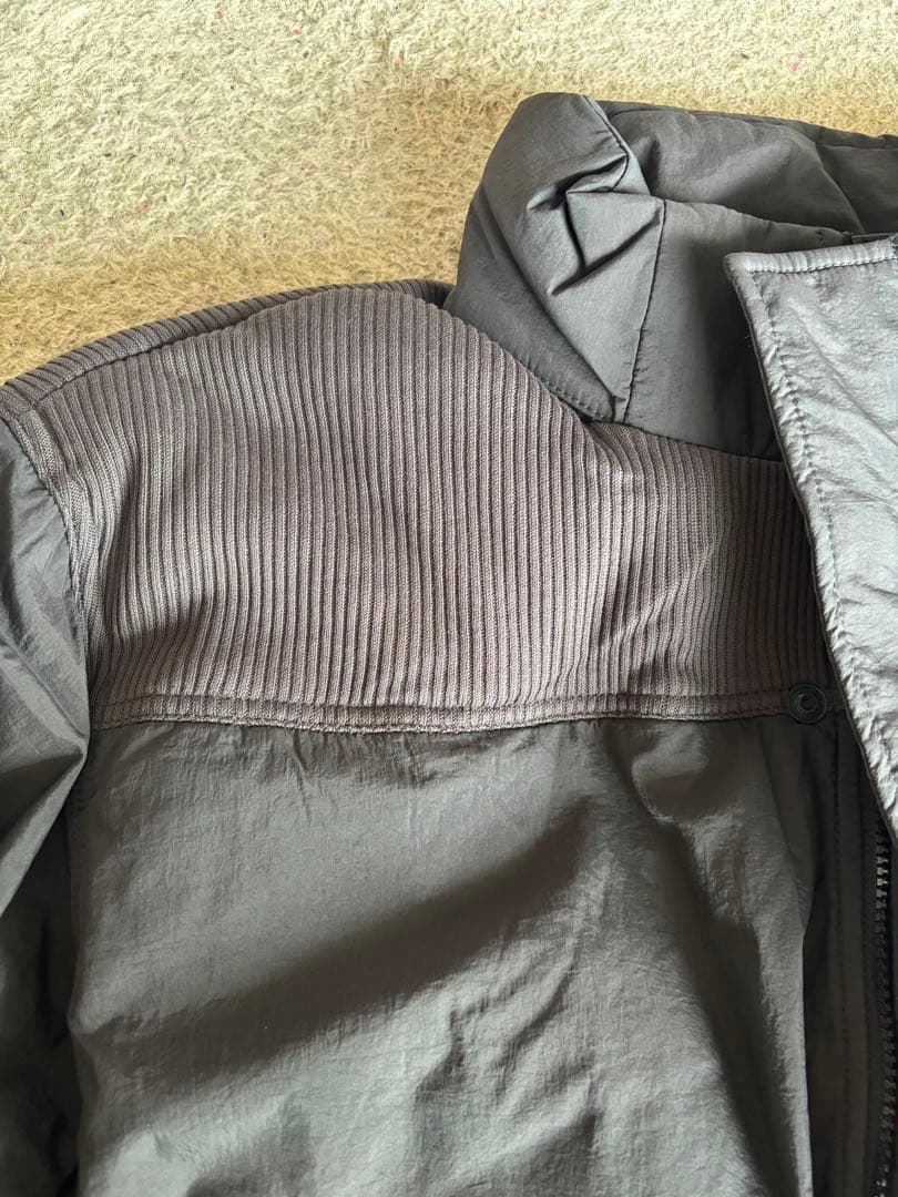 ニコアンド　アライドモンスター切り替えジャケット　L チャコール　新品未使用❣️