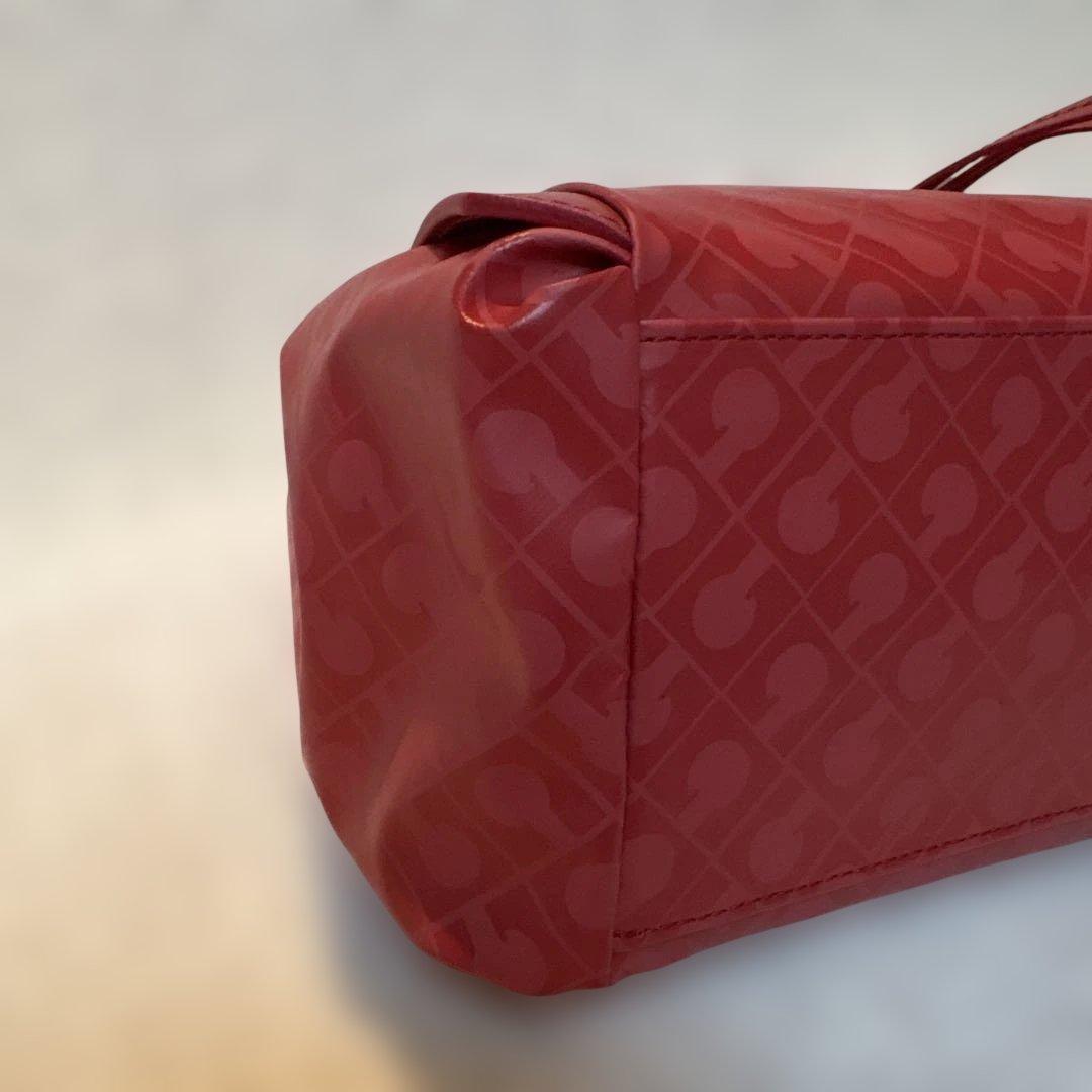 美品　GHERARDINI ゲラルディーニ　ソフィティ　ローラ　トートバッグ　赤