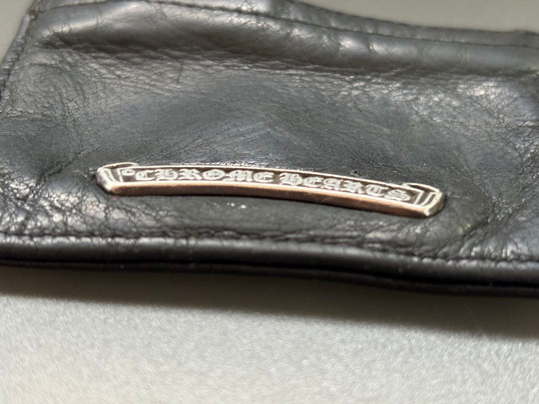 Chrome Hearts ブラックレザーケース<No.530>