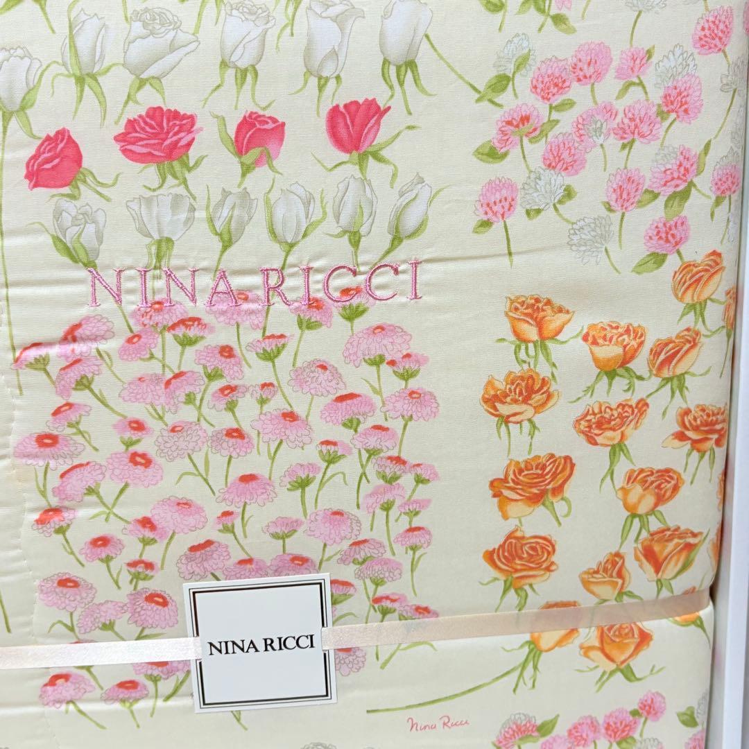 NINA RICCI ニナリッチ シルク混綿入肌掛けふとん　140×200cm